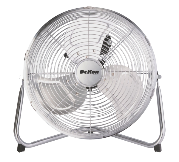 Dekon Boden-Ventilator Chrom B130